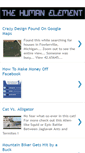 Mobile Screenshot of humanelement.blogspot.com