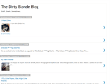 Tablet Screenshot of dirtyblondedish.blogspot.com