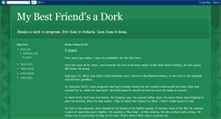 Desktop Screenshot of dorkybestfriend.blogspot.com