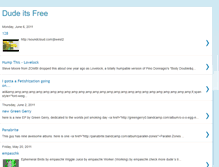 Tablet Screenshot of dudeitsfree.blogspot.com