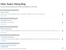 Tablet Screenshot of hikerdude1974.blogspot.com