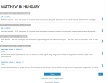 Tablet Screenshot of matthewinhungarian.blogspot.com