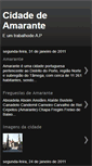 Mobile Screenshot of cidadedeamarante.blogspot.com