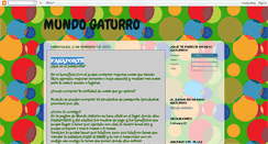 Desktop Screenshot of infomundogaturro2011.blogspot.com