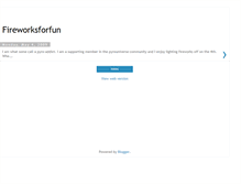 Tablet Screenshot of fireworksforfun.blogspot.com
