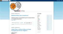 Desktop Screenshot of basketevolley.blogspot.com