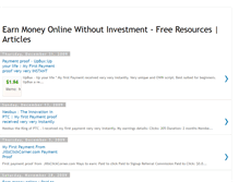 Tablet Screenshot of make-money-online-no-investments.blogspot.com