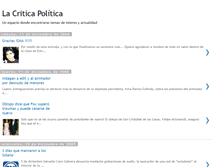 Tablet Screenshot of lacritikapolitika.blogspot.com