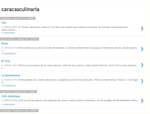 Tablet Screenshot of caracasculinaria.blogspot.com