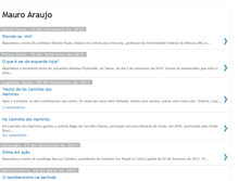 Tablet Screenshot of mauroaraujo.blogspot.com