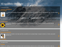 Tablet Screenshot of elequilibriorecobrado.blogspot.com