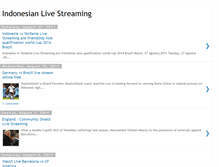Tablet Screenshot of indonesialivestreaming.blogspot.com