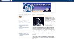 Desktop Screenshot of micasitadeoracion.blogspot.com