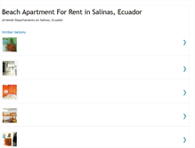 Tablet Screenshot of beachapartment.blogspot.com