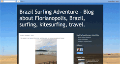 Desktop Screenshot of brazilsurfingadventure.blogspot.com