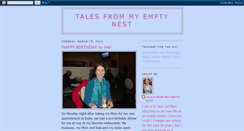 Desktop Screenshot of emptynesttales.blogspot.com
