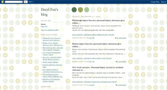 Desktop Screenshot of darylfox6106.blogspot.com
