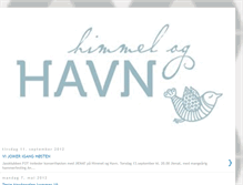 Tablet Screenshot of himmeloghavn.blogspot.com