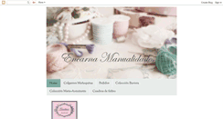 Desktop Screenshot of encarnamanualidades.blogspot.com