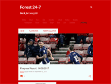 Tablet Screenshot of forest24-7.blogspot.com