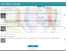 Tablet Screenshot of onestitchwonder.blogspot.com