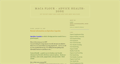 Desktop Screenshot of maca-flour-latest-news-blog.blogspot.com