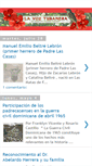 Mobile Screenshot of lavozhistoria.blogspot.com