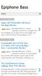 Mobile Screenshot of epiphonebass.blogspot.com