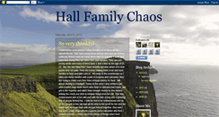 Desktop Screenshot of hallfamilychaos.blogspot.com