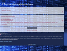 Tablet Screenshot of linfluencedesreseauxsociaux.blogspot.com
