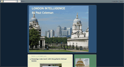 Desktop Screenshot of paulcolemanslondon.blogspot.com