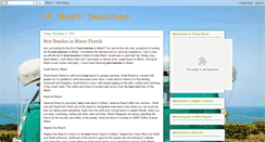 Desktop Screenshot of 10bestbeaches.blogspot.com
