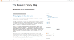 Desktop Screenshot of bouldenfamily.blogspot.com
