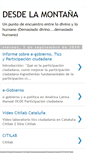 Mobile Screenshot of desdelamontana.blogspot.com