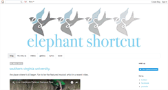 Desktop Screenshot of elephantshortcut.blogspot.com