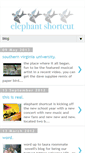 Mobile Screenshot of elephantshortcut.blogspot.com