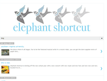 Tablet Screenshot of elephantshortcut.blogspot.com
