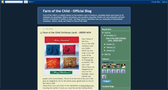 Desktop Screenshot of farmofthechild.blogspot.com