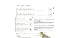 Desktop Screenshot of absolutely-free-chicken-coop-plans.blogspot.com