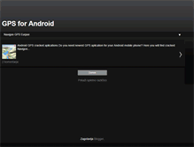Tablet Screenshot of androidgpscrack.blogspot.com