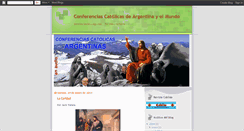 Desktop Screenshot of conferencias-catolicas.blogspot.com