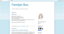 Desktop Screenshot of familjenbus.blogspot.com