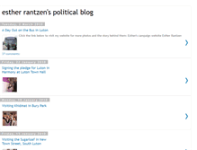 Tablet Screenshot of estherrantzenpoliticalblog.blogspot.com