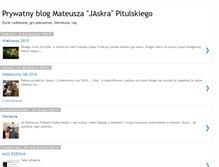 Tablet Screenshot of mateuszpitulski.blogspot.com