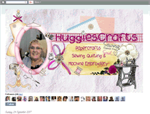 Tablet Screenshot of huggiescrafts.blogspot.com