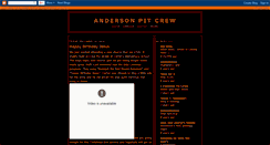 Desktop Screenshot of andersonpitcrew.blogspot.com