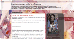 Desktop Screenshot of diariodeunamadreprofesional.blogspot.com