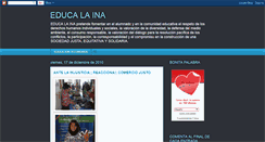 Desktop Screenshot of educalaina.blogspot.com