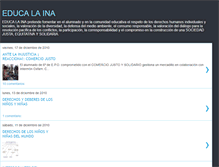 Tablet Screenshot of educalaina.blogspot.com