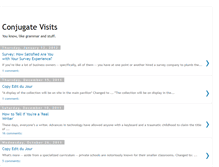 Tablet Screenshot of conjugatevisits.blogspot.com